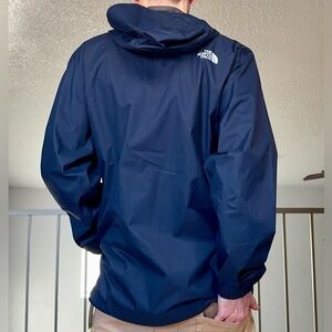 The North Face Men's Blue Raincoat
